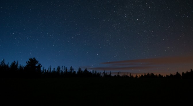 Ten Minutes, Landscape, Night Sky, Stars, Colors