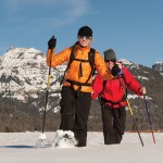 Snowshoeing, Yellowstone National Park