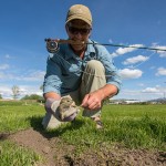 Outside Bozeman gopher fishgin 2016